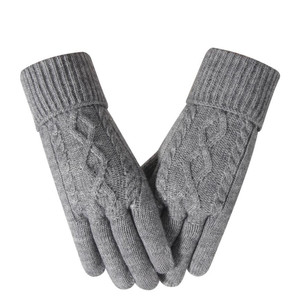 Winter Women's <b>Touchscreen</b> <b>Gloves</b>-Outdoor Daily Use Acrylic/Cotton Knitted <b>Gloves</b> with WRIST Length - Product Image 4