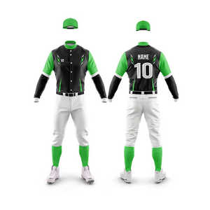 Professionnel sur mesure votre propre conception de haute qualité meilleure conception vêtements de sport uniforme de baseball - Product Image 1