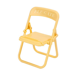 Mini supporto per cellulare a forma di sedia in plastica in vari colori - Product Image 5
