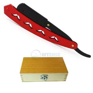 Rasoir droit professionnel de luxe Instrument de beauté Outil de barbier durable en acier inoxydable pour la vente en gros et le salon - Product Image 3