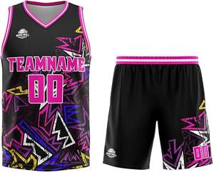 ชุดเครื่องแบบบาสเก็ตบอลของผู้ชายกางเกงขาสั้นฤดูร้อนพิมพ์ลายตามมาตรฐาน bsci - Product Image 6