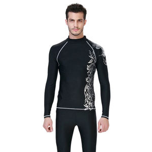 Camiseta Deportiva de Compresión de Manga Larga de Alta Calidad OEM, Protección UV, con Logotipo Personalizado y Sublimación Digital - Product Image 1
