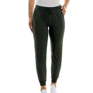Meilleur prix vêtements pour femmes pantalons pantalons taille haute en coton grande taille pantalons pour femmes couleur unie avec poche tenue décontracté - Product Image 6