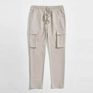 Private Label Top Selling Solid <b>Color</b> Men Cargo Trousers Latest Design <b>Multi</b> Pockets Washed Cargo Trousers - Product Image 3