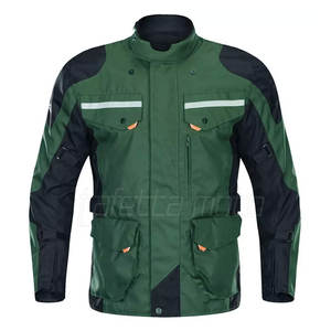 Chaqueta textil de moto de color sólido de etiqueta privada Chaquetas textiles de moto para hombre más vendidas - Product Image 1