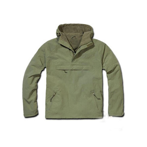 Anorak เสื้อแจ็คเก็ตกันลมมีซิปสำหรับผู้ชาย, เสื้อแจ็คเก็ตกันลมขนแกะแบบสั้นมีฮู้ดสำหรับผู้ชาย - Product Image 5