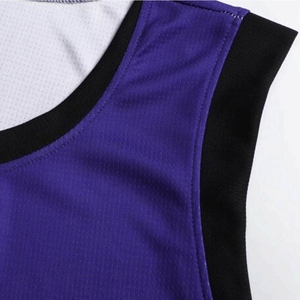 เสื้อบาสเก็ตบอลผ้าโพลีเอสเตอร์ทนทานออกแบบมาเพื่อความสบาย - Product Image 4