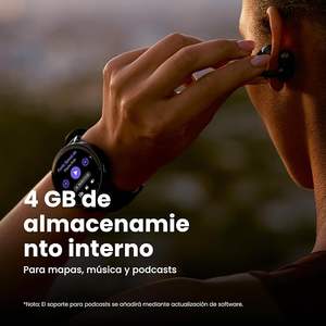 Para Amazfit Pro W2556GL1N Preto, Reloj Inteligente de 1.5 Pulgadas con Pantalla Táctil, Rastreador de Actividad Física, Asistente de Voz con IA, Resistente al Agua IP68, con Auriculares - Product Image 3