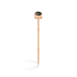 Pulsera de Turmalina Sandía Chapada en Oro Rosa de 18K de Primera Calidad, Piedra Natural Tallada a Mano, Joyería Unisex de Moda - Product Image 5