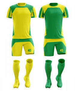 Uniformes de football couleur personnalisés de haute qualité Vêtements de football bon marché de gros en usine - Product Image 5