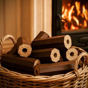 Briquetas de Madera para Sistema de Calefacción, Paletizadas y Empaquetadas para Uso en Interiores, 10% de Humedad, Densidad de 600 Kg/m³ - Product Image 4