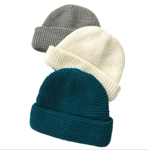 Acrylique tricoté à revers Beanie chapeaux hiver plus chaud sport Ski crâne casquettes partout Jacquard Beanie chapeau - Product Image 1
