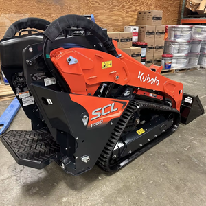 Mini Kubota SCL1000 Crawler Skid Steer Loader Maquinaria de construcción Stand-On Mini Skid Steer para la venta - Product Image 5