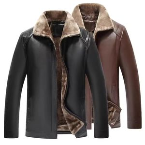 Veste en toile en cuir véritable à capuche pour homme, style streetwear d'hiver, personnalisable sur le devant, col montant, manches longues, coupe-vent, respirante - Product Image 3