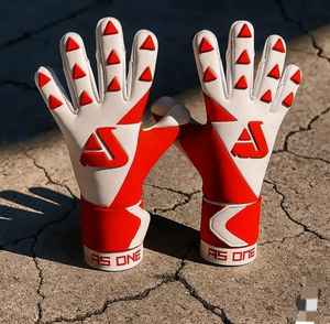 Goalkeeper Gloves Anti-Slip Leather High Quality All-Weather Leather Gloves for Men and <b>Women</b> for Outdoor Use - Product Image 3