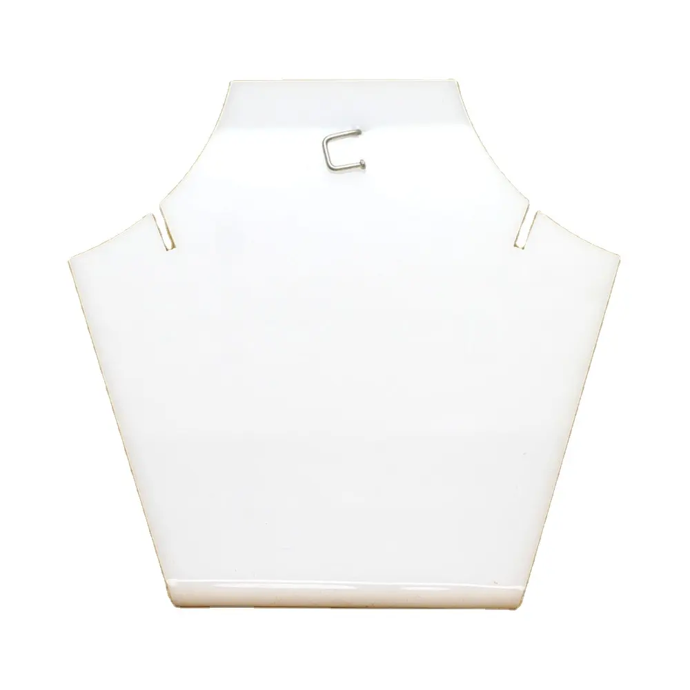 Stylish Fancy White Color Fiber Work Pendants & Earrings Display Stand