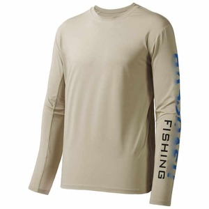 Camisas RTS de pesca de manga larga para hombre Upf 50 + protección solar que absorbe la humedad poliéster transpirable malla respiraderos logotipo personalizado sólido - Product Image 6