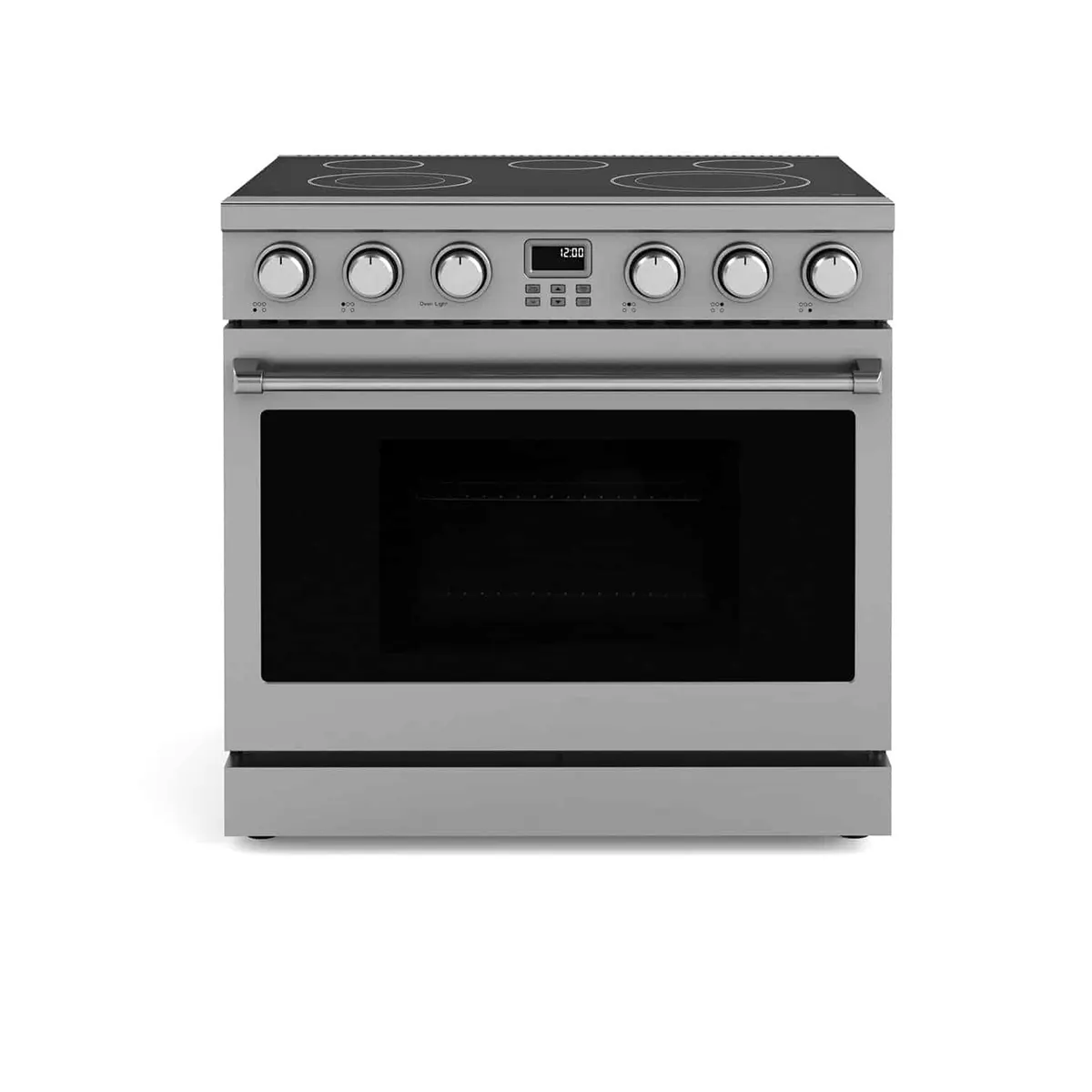 Hyxion Acier inoxydable 36 pouces Four multifonction professionnel cuisinière électrique