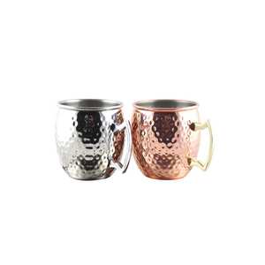 Tasses à mule de Moscou de nouveau design en vrac tasse à mule de Moscou gravée avec un gobelet en cuivre pur minimaliste de haute qualité sans plomb - Product Image 6