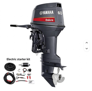Nouveau moteur marin à essence 60 CV, deux temps, arbre long, 60 CV, démarrage facile - Product Image 2