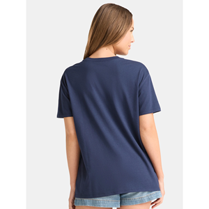 OEM Custom Logo Design 100% Cotton T-<b>Shirt</b> <b>White</b> Color All Over Printed Casual Oversized O-Neck <b>Short</b> <b>Sleeve</b> Plus Size for <b>Women</b> - Product Image 6