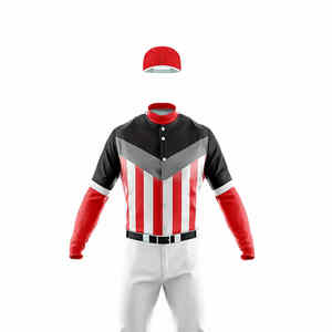 Fournisseur d'usine Uniformes de baseball par sublimation pour hommes, uniforme de baseball sur mesure de haute qualité pour hommes, nouveauté - Product Image 2