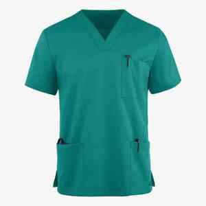 Tenues médicales en tissu canvas de haute qualité, logo personnalisé, uniformes d'hôpital unisexes, vente en gros, service OEM - Product Image 2