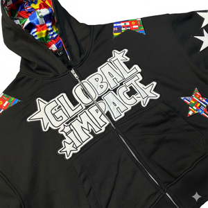 Sweat à capuche avec fermeture éclair de style nouveau, coupe parfaite, design personnalisé, patch brodé personnalisé, fabrication en usine, prix bas, séchage rapide et adapté - Product Image 4