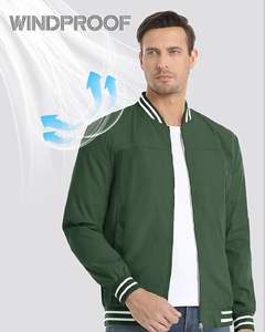 แจ็กเก็ตผ้าฟลีซคุณภาพสูงของผู้ชายแบบสั่งตัดสไตล์มหาวิทยาลัยแบบกระดุมสองแถวสไตล์ไฮสตรีทพร้อมแขนเสื้อหนังสำหรับฤดูหนาว - Product Image 5