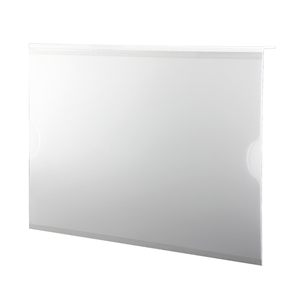 Schermo di stoccaggio a blocchi angolato, con inserto, 240mm(H) x 300mm(B) - BKL-W-A4 - Product Image 1