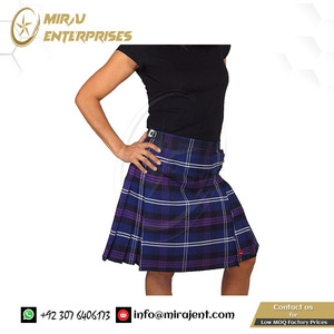 Falda escocesa de tartán de alta calidad para mujer, minifalda de lujo para mujer, tartán de la herencia de Escocia - Product Image 4