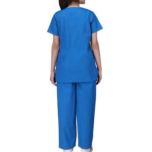 Top Qualité Conception Médecin Soins Infirmiers Scrubs Costume Uniforme Hôpital Uniformes Femme Infirmière Uniforme - Product Image 2