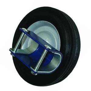 SpeeCo Gate Wheel for Round Tube Gates 1-5/8" to 2 in Diameter Blue Open and Close Gates with Ease Prevents Sagging and <b>Swinging</b> - Product Image 3
