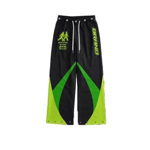 Survêtements pour hommes coupe-vent en nylon et polyester léger et imperméable à l'eau avec logo personnalisé Ensemble de survêtements coupe-vent en nylon pour l'extérieur pour hommes - Product Image 5