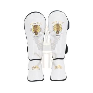 Jambières de boxe de haute qualité, protège-tibias élastiques résistants à la déchirure MMA Protège-tibias de kickboxing haut de gamme - Product Image 1