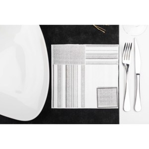 Servilletas Negras con Estampado Campos de 40x40cm, Bambutex Natural, 600 Unidades, B2B - Product Image 3