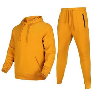 Ensemble de survêtement décontracté deux pièces pour homme, respirant, avec logo personnalisé, couleurs unies, qualité supérieure, collection 2025 – Vente en gros - Product Image 4