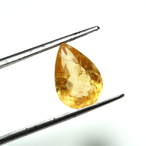 พลอยโทแพซธรรมชาติทรงลูกแพร์สำหรับทำเครื่องประดับ - Product Image 3