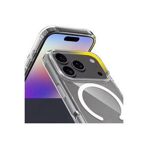 Coque rigide transparente compatible MagSafe pour iPhone 17 Pro Max, antichoc, avec protection embossée ATA - Product Image 2