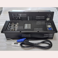 600w + 600w + 1200w 3 kanal plaka güç amplifikatörü Dsp aktif hoparlör sınıf-d amplifikatör modülü için sıralı hat hoparlör ses kutusu