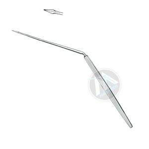 Perforateurs de tympan Matériau en acier inoxydable coudé Enlèvement de cire d'oreille Zone cible avec fonction de nettoyage - Product Image 3