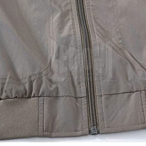 Veste d'hiver à motif de logo streetwear personnalisé, service OEM, veste bomber de haute qualité 2025 - Product Image 3