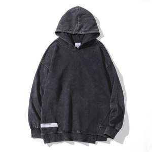 Bellaผ้าใบบุรุษขนาดใหญ่Hoodie Unisexกรดล้างกีฬาHoodieเฮฟวี่เวทขนแกะPulloverเสื้อวินเทจStreetwear - Product Image 5