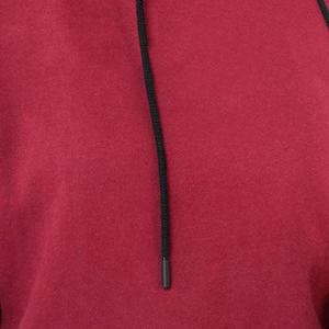 Sudadera de algodón de invierno 100% para mujer y trajes para correr, conjuntos de 2 piezas, chándal de último diseño con estampado de patrón sólido al por mayor - Product Image 6