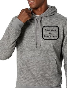 Venta al por mayor de los hombres 100% algodón personalizado Sudadera con capucha de los hombres 100% algodón fábrica de los hombres Sudadera con capucha de alta calidad Unisex Pull on Closure - Product Image 3
