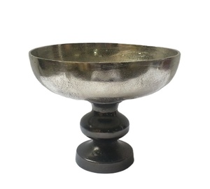 Antiguo jarrón de flores/Decoración de METAL florero/florero flor - Product Image 1