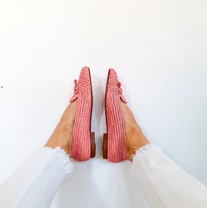 Chaussures d'été chaussures marocaines haut de gamme appartements femmes confortables raphia fait main, idée cadeau - Product Image 2