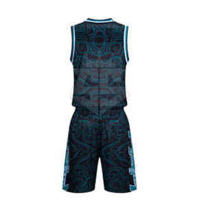 Fabricante profesional Ropa deportiva Uniforme de baloncesto ligero Uniforme de baloncesto de tamaño personalizado - Product Image 2