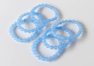 Natural Healing Chalcedony Dyed 8mm Crystal Bead <b>Bracelet</b> Wholesale <b>Gemstone</b> Stretch <b>Bracelets</b> for Meditation Jewelry - Product Image 4