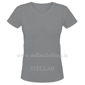 Fábrica al por mayor mejor precio Impresión de LOGOTIPO personalizado Liso 100% Algodón peinado Blanco en blanco Colores sólidos camiseta de tamaño mixto para mujer - Product Image 2